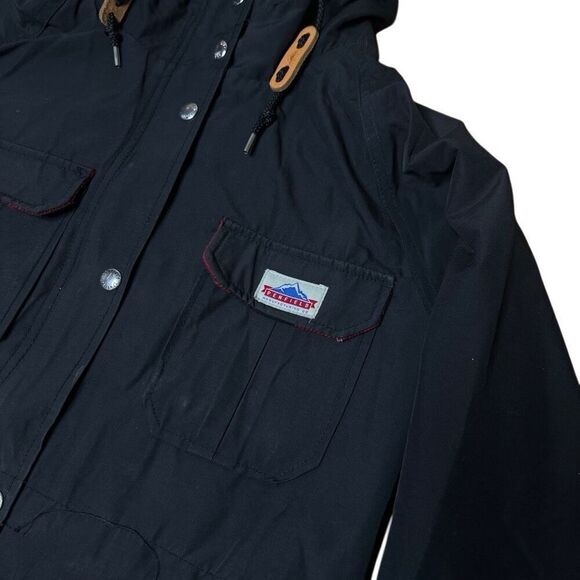 Penfield 60/40 Kasson Rain Jacket Black Parka Women’s Small - Picture 2 of 5